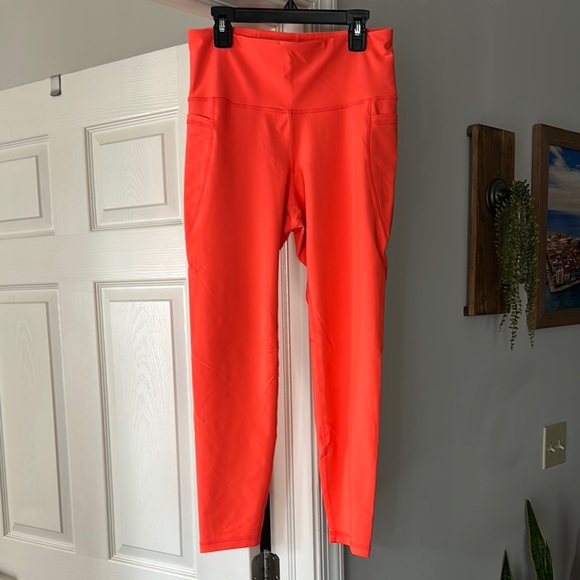 Vibrant Orange work out set - Picture 4 of 5